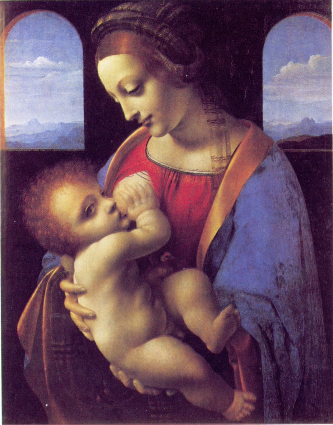 Leonardo da Vinci (1452-1519) - Madonna Litta